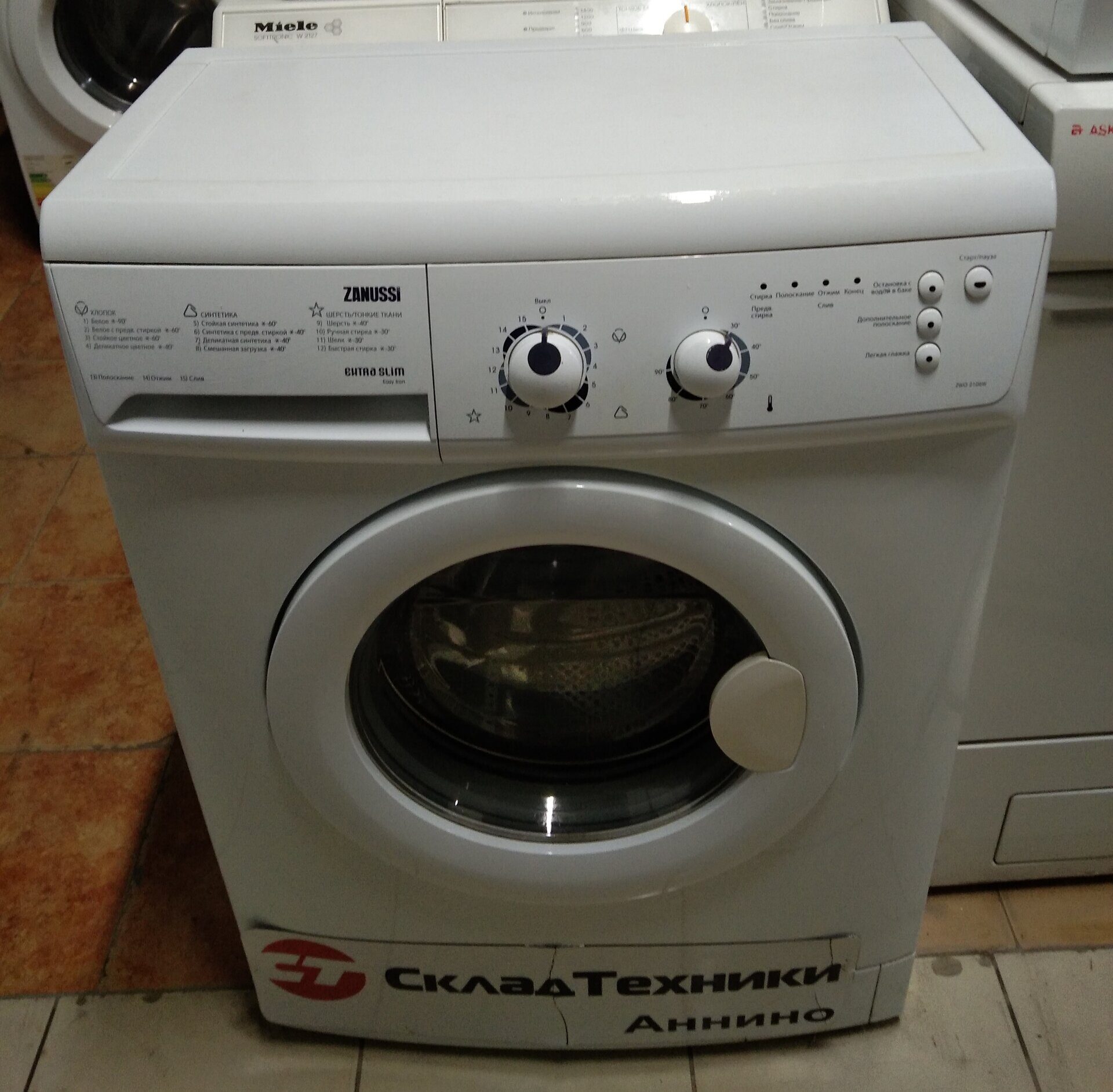 Стиральная машина Zanussi ZWO 2106 W